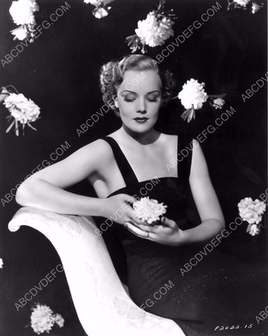Frances Farmer with the flowers portrait 8b20-13673