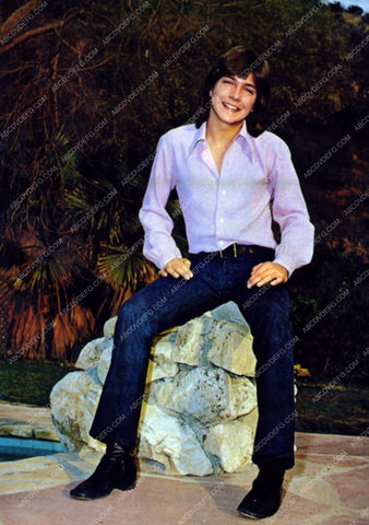 David Cassidy sitting by the pool 8b20-13873