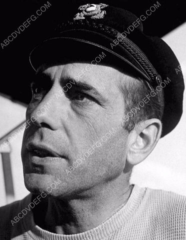 Humphrey Bogart in captain's hat film To Have and Have Not 8b20-14010