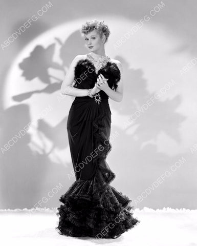 Lucille Ball in new black dress 8b20-14119