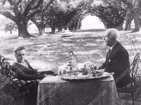 Mary Astor dining outdoors film Hush Hush Sweet Charlotte 8b20-14197
