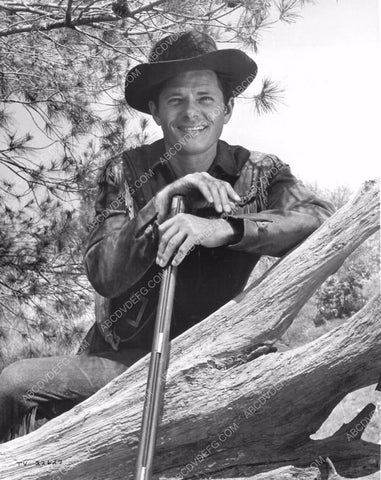 handsome Dewey Martin western portrait 8b20-14219
