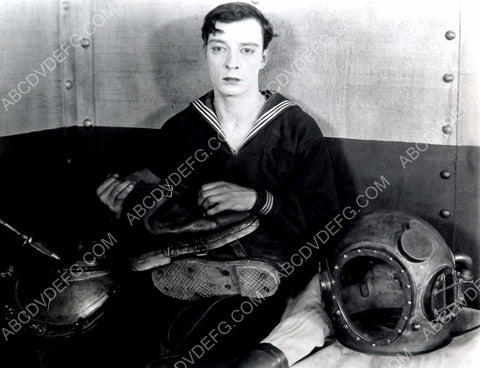Buster Keaton old time divers suit silent film The Navigator 8b20-1452