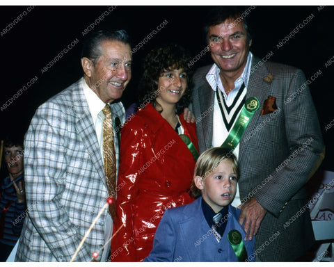 Lawrence Welk bumps into Peter Marshall 8b20-14793