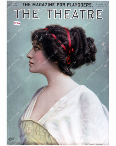 Mme Pauline Frederick The Theatre magazine cover 1909 October 8b20-14829