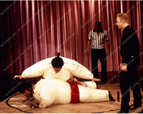 Jay Leno Bill Cosby sumo wrestling in fat suits TV The Tonight Show 8b20-14840