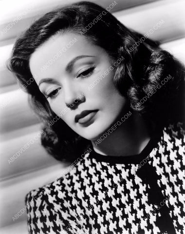 gorgeous Gene Tierney portrait 8b20-1505