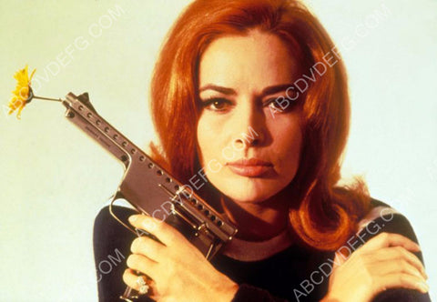 Karin Dor with pistol James Bond film You Only Live Twice 8b20-15169
