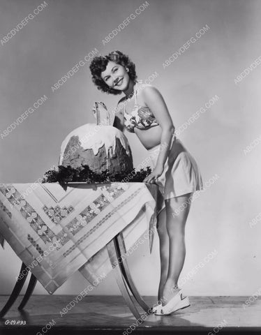 cute Grace McDonald and a very large cake 8b20-15643