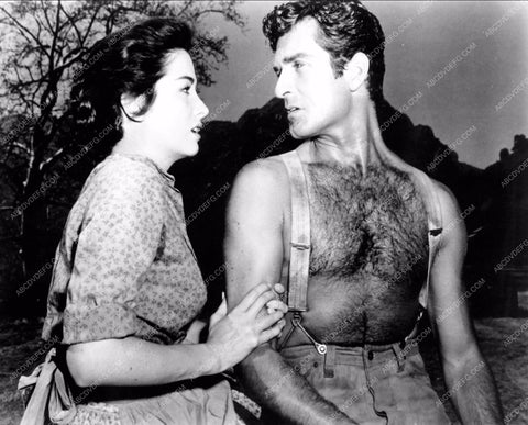 shirtless Hugh O'Brian Linda Crystal unknown film 8b20-15782