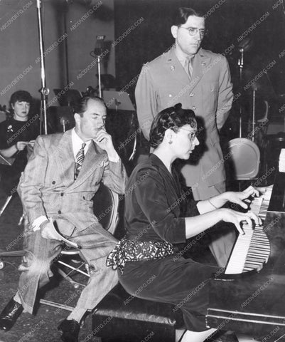 William Powell Amparo Iturbi Meredith Wilson AFRS Armed Forces Radio 8b20-15895
