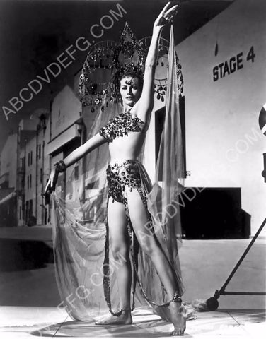 Anita Ekberg in sexy belly dancer type outfit 8b20-15935