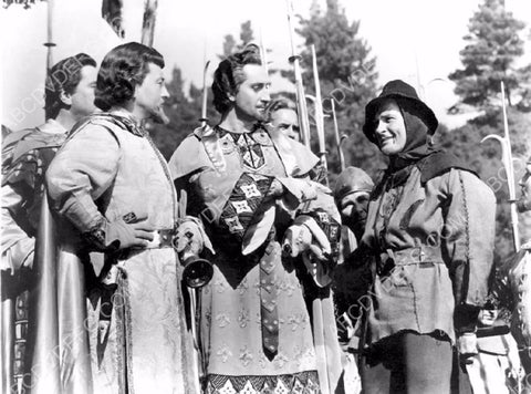 Claude Rains Basil Rathbone Errol Flynn film Adventures of Robin Hood 8b20-16080