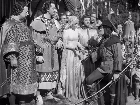 Claude Rains Basil Rathbone Errol Flynn Olivia de Havilland Adventures of Robin Hood 8b20-16083