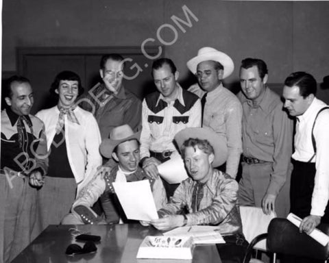 Sons of the Pioneers for AFRS Armed Forces Radio Service 8b20-16642