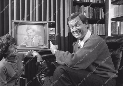 great shot Bob Barker & wife watching Bob on TV 8b20-16718