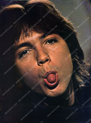 David Cassidy sticking out his tongue 8b20-16863