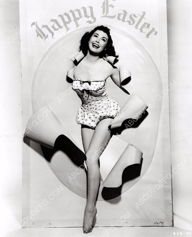 sexy Adele Mara in bikini pinup for Easter 8b20-1707