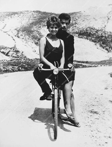 Claudia Cardinale goes for a bicycle ride 8b20-17154