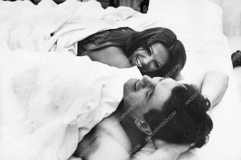Claudia Cardinale Rock Hudson in bed unknown film 8b20-17174