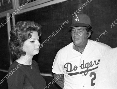 Dean Martin in Los Angeles Dodgers uniform w some babe 8b20-17792