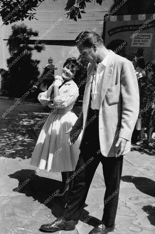 candid Connie Francis Eric Fleming at Disneyland or Disney Studios 8b20-17816