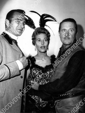 Eric Fleming and guest stars TV Rawhide 8b20-17824