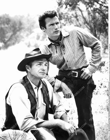 Eric Fleming Clint Eastwood TV Rawhide 8b20-17831
