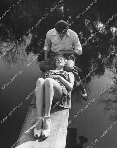 Chili Williams laying on the diving board 8b20-17936