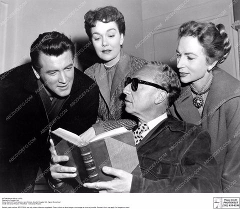 candid Rock Hudson Jane Wyman Douglas Sirk Agnes Moorehead 8b20-1802