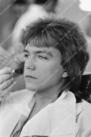 David Cassidy in the makeup chair 8b20-18260