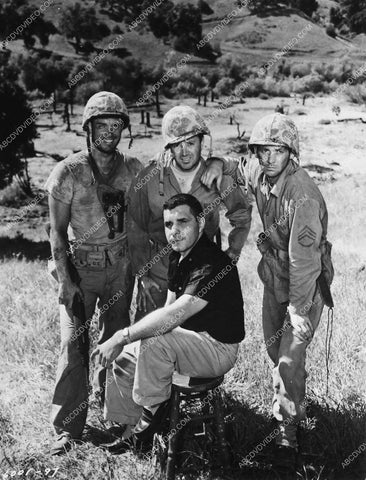Jeffrey Hunter Vic Damone David Janssen Guy Gabaldon film Hell to Eternity 8b20-18317