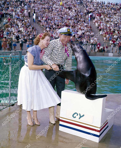 Dale Evand & Roy Rogers go to Sea World and play with the sea lions 8b20-18934