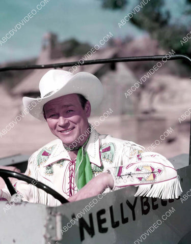 Roy Rogers taking NellyBelle for a drive 8b20-18981