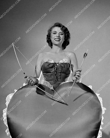 cute Valentine's Day pinup Peggie Castle 8b20-20009
