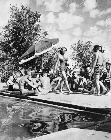 Peggie Castle turning heads at the swimming pool 8b20-20028