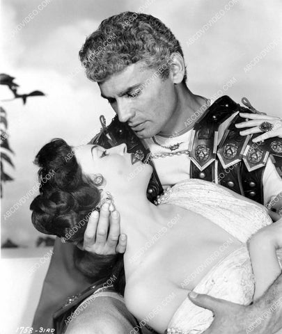 Jeff Chandler Ludmilla Tcherina film Sign of the Pagan 8b20-20243