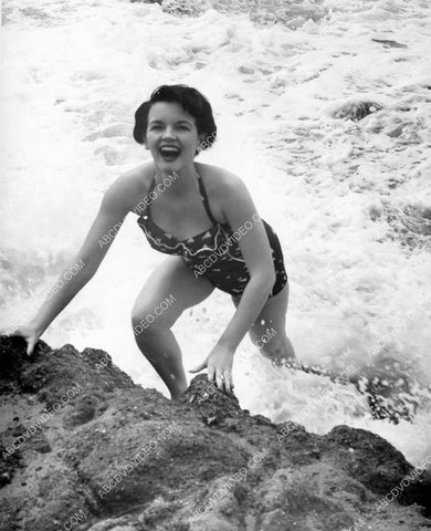 cutie Joan Evans playing in the surf 8b20-20248