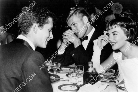 Anthony Perkins Tab Hunter Natalie Wood out to dinner 8b20-20677
