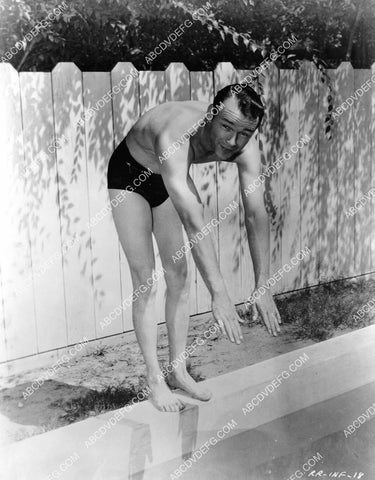 Roy Rogers diving into the swimming pool 8b20-20726