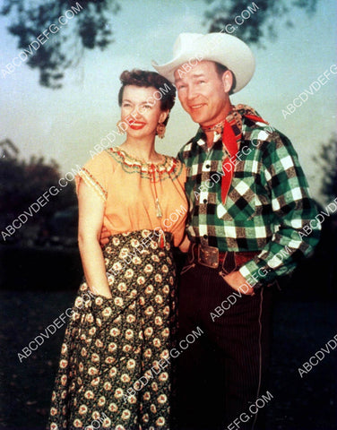 Roy Rogers Dale Evans portrait 8b20-20739