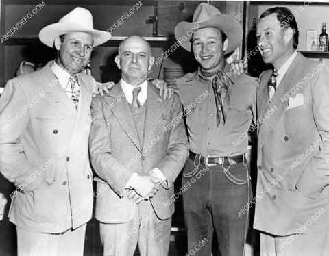 Republic Studios cowboys Gene Autry Herbert J Yates Roy Rogers Bill Elliott 8b20-20742