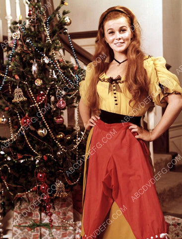 Ann-Margret and her presents by the Christmas Tree 8b20-2348