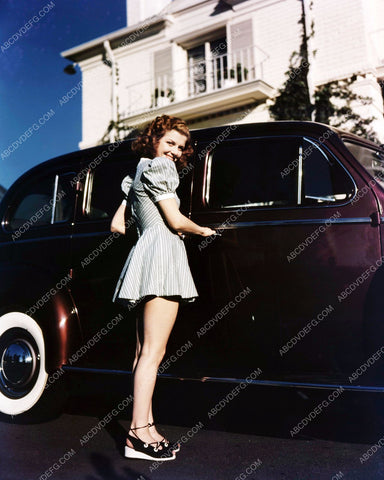 Ann Sheridan and her new slick automobile 8b20-2428