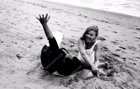 Anne Francis kickin butt on the beach 8b20-2515