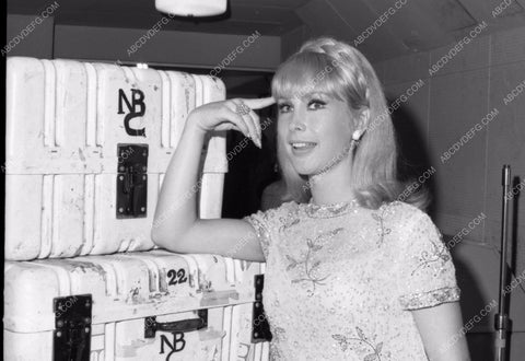 Barbara Eden adorable behind the scenes NBC dp-3276