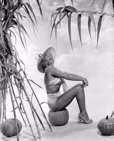 sexy pinup pose Barbara Nichols in the lost pumpkin patch 8b20-3347