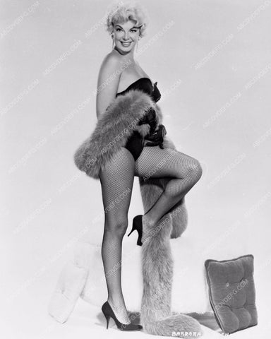 sexy Barbara Nichols in fishnets and fur 8b20-3373