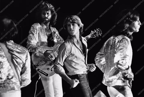 Barry Maurice Robin Andy Gibb The Bee Gees live on stage 8b20-3826