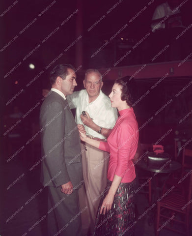 candid Ava Gardner Tyrone Power behind the scenes 8b20-3895